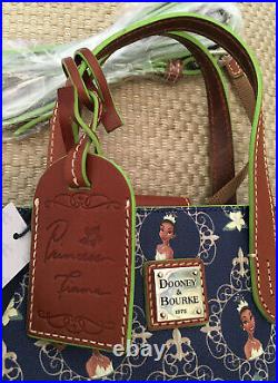Nwt Dooney & Bourke Disney Parks Princess Tiana Crossbody Tote Dream Big Series