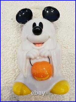 Official Walt Disney World Mickey Mouse Halloween Ghost Light Up Popcorn Bucket