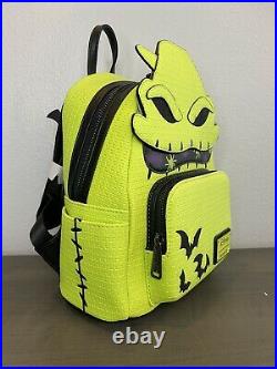 Oogie Boogie Loungefly Mini Backpack Disney Parks GLOW IN THE DARK NWT
