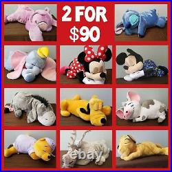 Disney Parks EPCOT 24" Sleeping Mickey Dream Friends Sleeping Plush Pillow Doll 