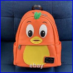 RARE NEW Loungefly Disney Parks Orange Bird Mini Backpack NWT HTF