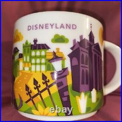 STARBUCKS Disney Parks Disneyland You Are Here HAUNTED MANSION -New Orleans Mug