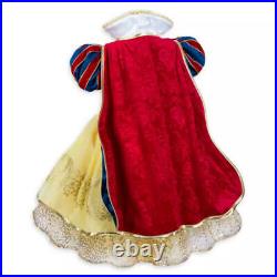 THE DISNEY STORE PARKS Snow White Deluxe Designer Costume Dress Halloween NEW