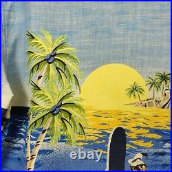 Tommy Bahama Disney Parks Hawaiian Shirt Sz Medium Mickey Goofy Donald Aloha NWT