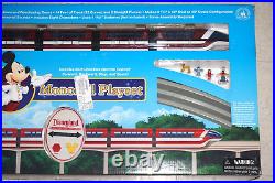 WDW Disney Exclusive Theme Park Monorail Playset with Mini Figures NIB